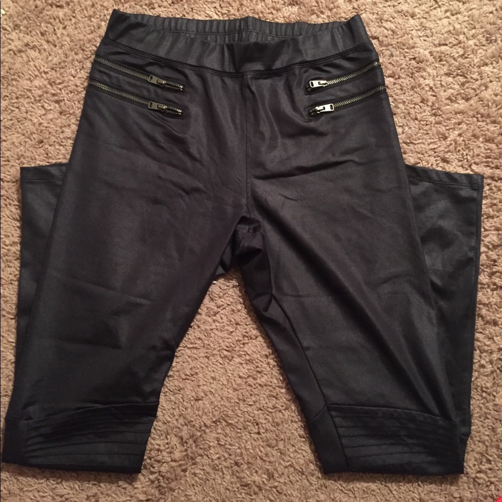 Leather pants